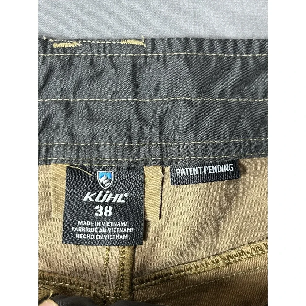 KÜHL Patent Pending Hiking Shorts Mens 38 Beige Comfort Outdoor